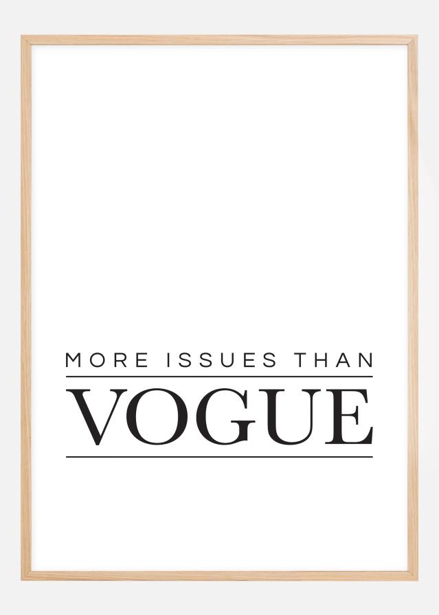 Vogue Plakāts