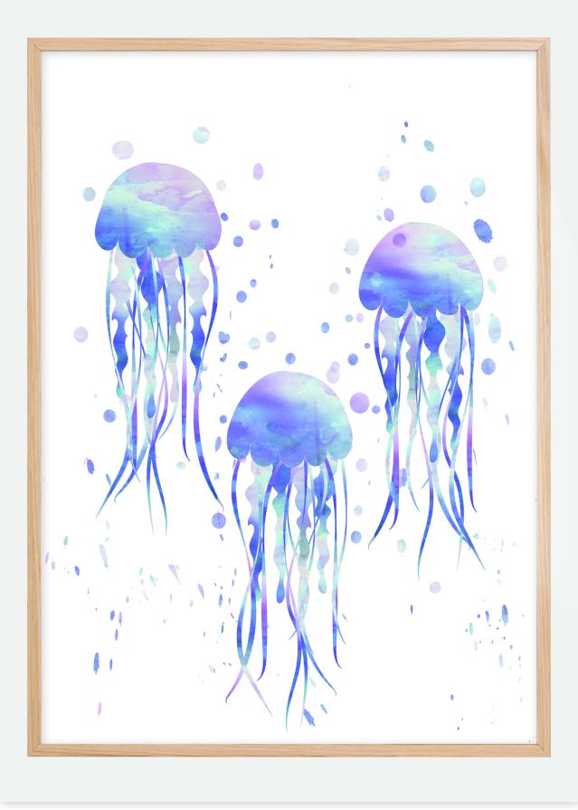 Jellyfishes Plakāts