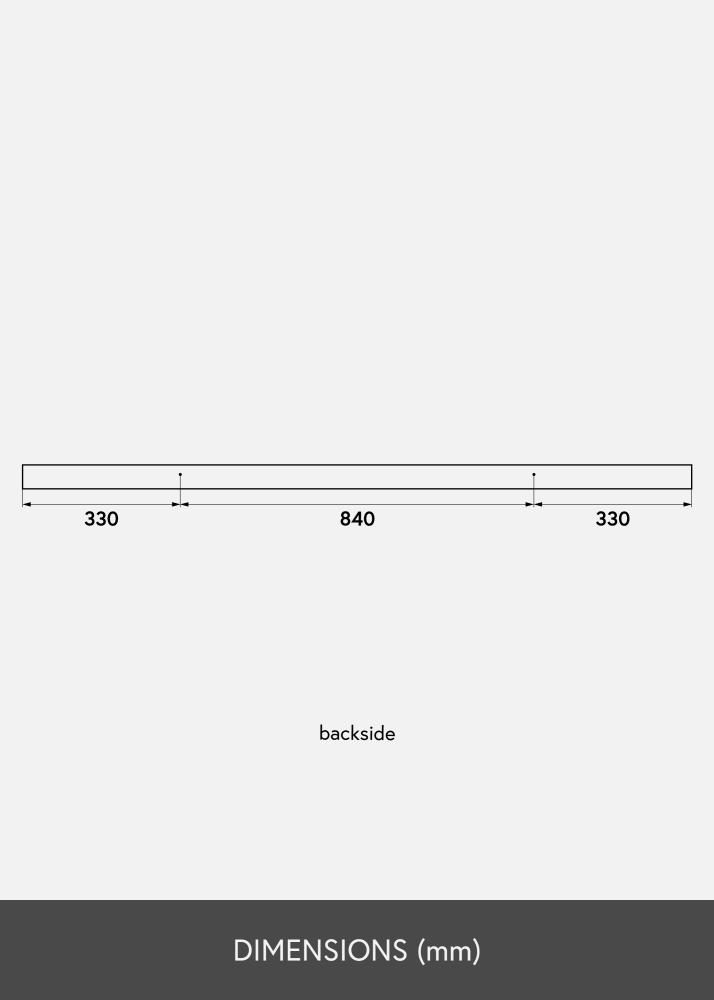 Plaukts gleznai Ozols 150 cm