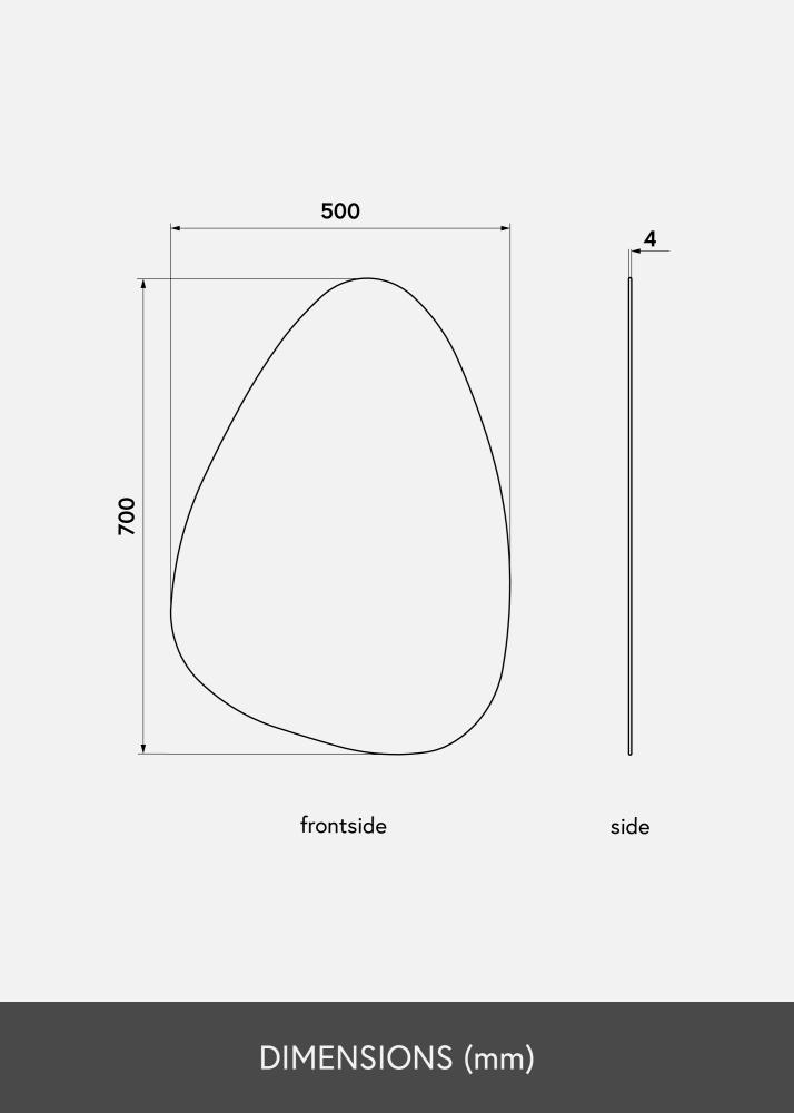 KAILA Spogulis Shape I 50x70 cm