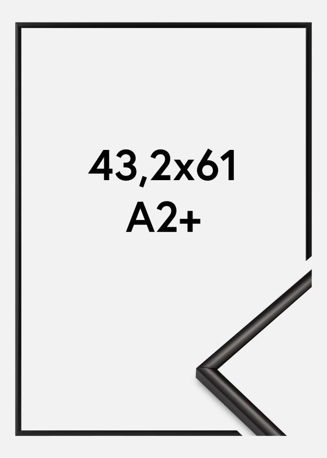 Rāmis Scandi Akrila stikls Melni Matēts 43,2x61 cm (A2+)