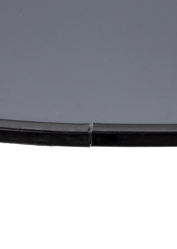 KAILA Round Mirror - Thin Black 100 cm Ø