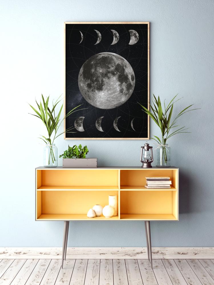 Moon Phases Plakāts