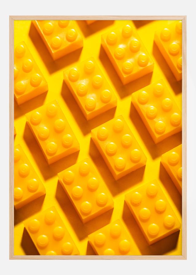 Yellow lego Plakāts