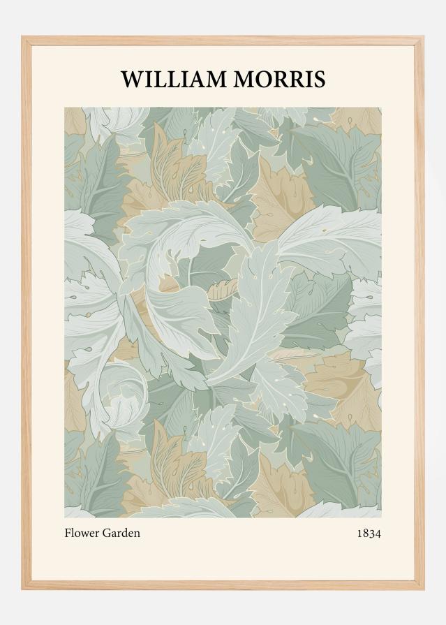 William Morris - Flower Garden 4 Plakāts