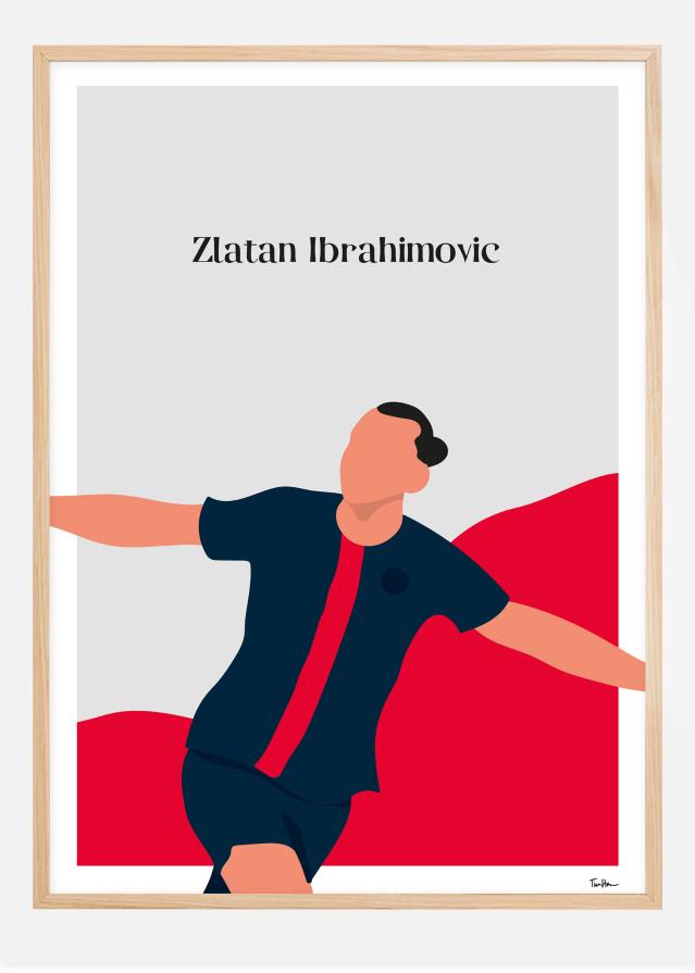 Zlatan Ibrahimovic Plakāts