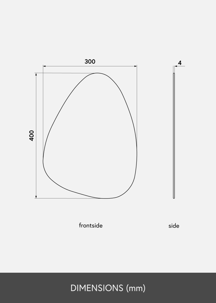 KAILA Spogulis Shape I 30x40 cm