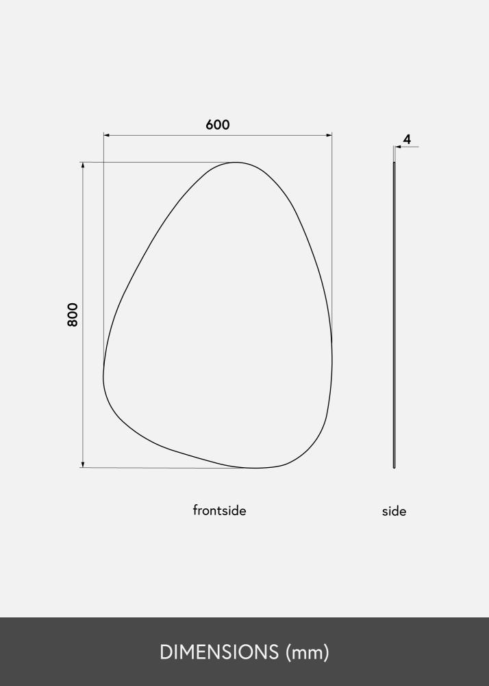 KAILA Spogulis Shape I 60x80 cm
