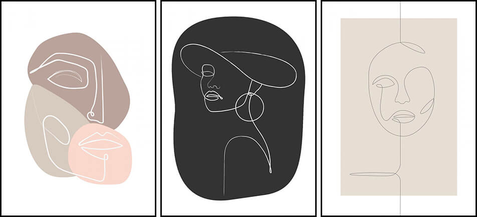 Plakāti ar grafiskiem motīviem